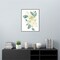 Spring Greens I by June Erica Vess 23-in. W x 28-in. H. Canvas Wall Art Print Framed in Grey